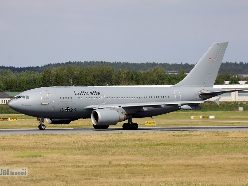 10+24, Airbus A310 MRTT, Deutsche Luftwaffe (5299 visingar) Flughafen Rostock/Laage 10+24, Airbus A310 MRTT, Deutsche Luftwaffe