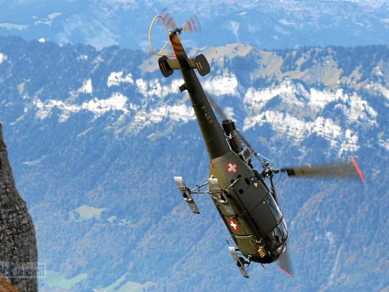 V-268 Alouette 3 Schweizer Luftwaffe