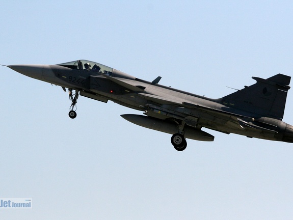 9244, Saab JAS 39 Gripen, Czech Air Force (2780 Besuche) 9244, Saab JAS 39 Gripen, Czech Air Force