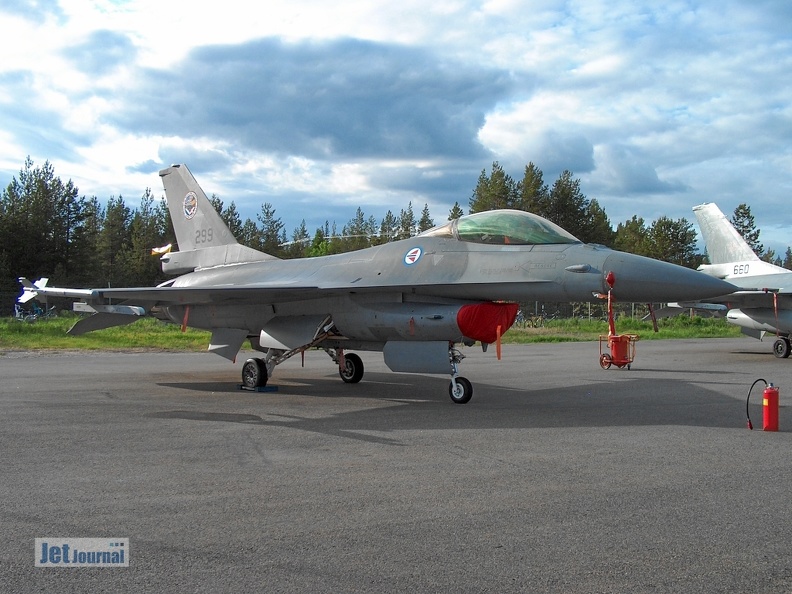 299 F-16AM 331skv RNoAF (3686 відвідувань) 299 F-16AM 331skv RNoAF