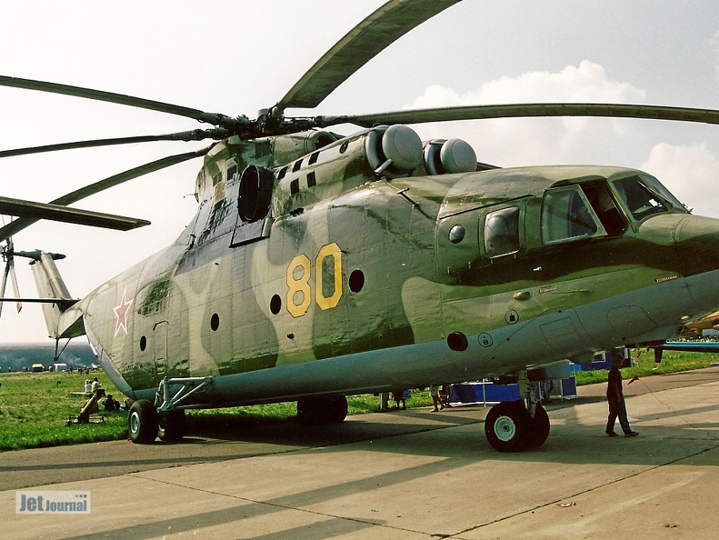 Mi-26T, 80 gelb (3314 відвідувань) MAKS 2001 Mi-26T, 80 gelb