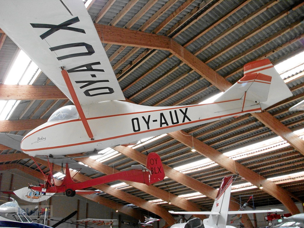 OY-AUX Grunau Baby III (2163 návštěv) OY-AUX Grunau Baby III