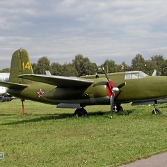 Douglas A-20G, 14 gelb (2401 visites) Monino 2003 Douglas A-20G, 14 gelb