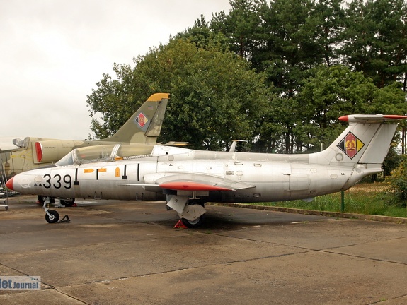 Aero L-29, 339 ex. NVA (2671 Besuche) Aero L-29, 339 ex. NVA
