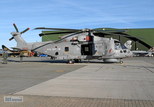 ZH855 267 Merlin HM1 814 NAS Royal Navy Pic1