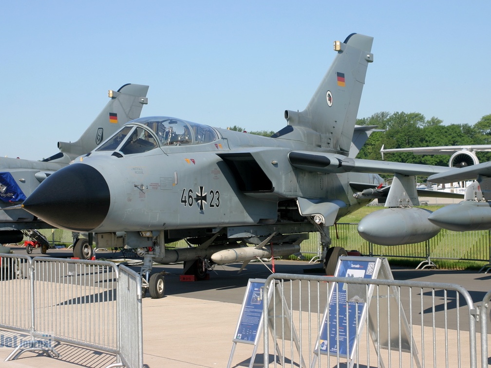 46+23, PA-200 Tornado ECR, Deutsche Luftwaffe (3531 visitas) 46+23, PA-200 Tornado ECR, Deutsche Luftwaffe