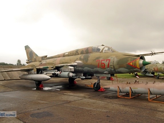 Su-22M4, 757 ex. NVA (2586 Besuche) Su-22M4, 757 ex. NVA