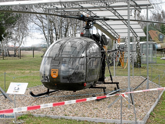 Alouette II, 76+40 ex. Bundeswehr (3234 návštěv) Alouette II, 76+40 ex. Bundeswehr