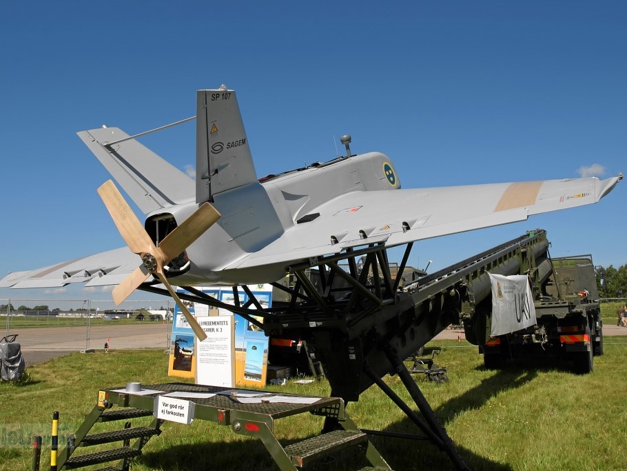 UGGLAN Sagem Sperwer Tactical UAV System (2088 visitas) UGGLAN Sagem Sperwer Tactical UAV System