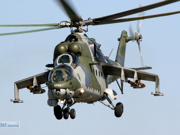 3362, Mi-35, Czech Air Force (2966 visitas) 3362, Mi-35, Czech Air Force