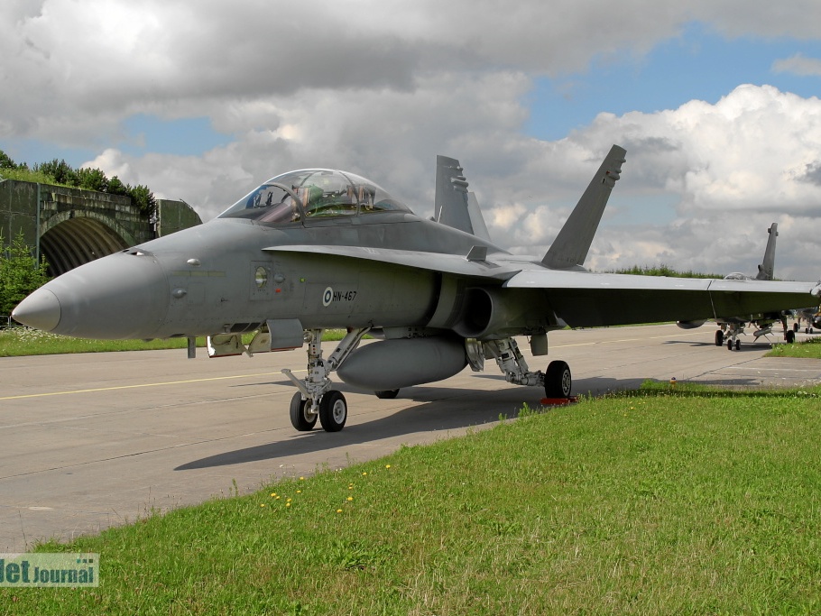 HN-467 F-18D Ilmavoimat Pic7 (3145 visingar) HN-467 F-18D Ilmavoimat Pic7