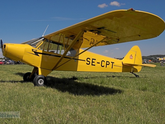 SE-CPT Piper PA-18 (1988 visite) SE-CPT Piper PA-18