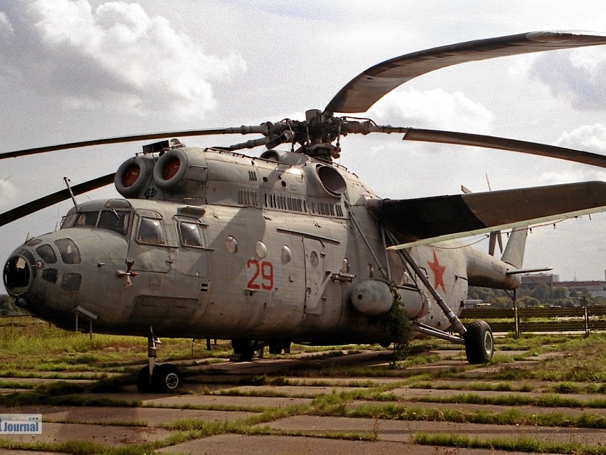 Mi-6, 29 rot (3850 visitas) Moskau/Chodinka 2003 Mi-6, 29 rot