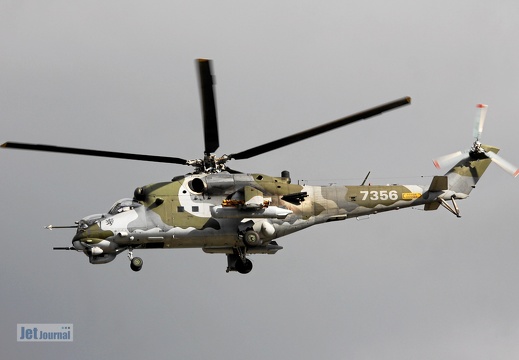 7356, Mi-24W, Czech Air Force
