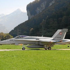 J-5009 F-18C Meiringen Schweizer Luftwaffe