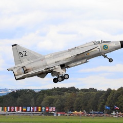 SE-DXN, Saab Viggen, Swedish Historic Flight