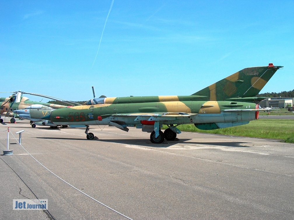 596 MiG-21M Fishbed (3987 Besuche) 596 MiG-21M Fishbed