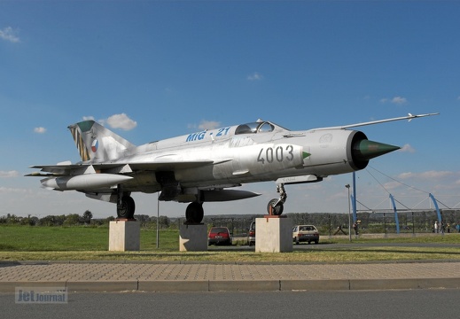 4003 MiG-21MFN (2011 Besuche) 4003 MiG-21MFN