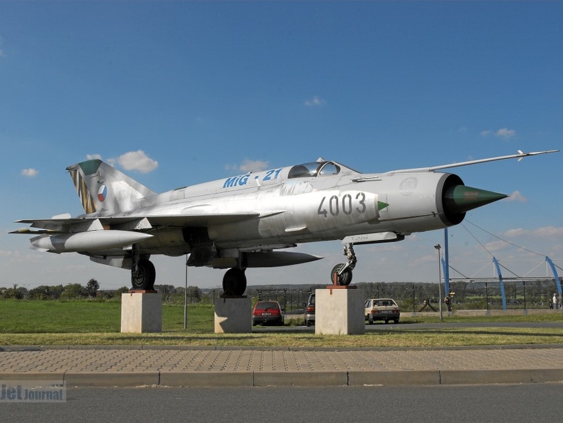 4003 MiG-21MFN (2009 visite) 4003 MiG-21MFN