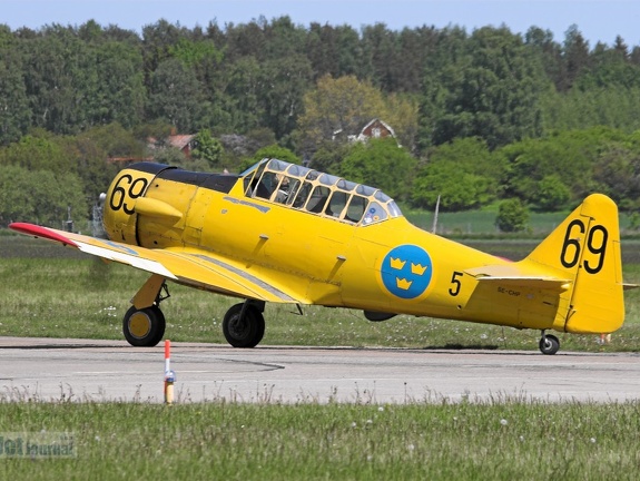 SE-CHP North American AT-6A ex 16269 69 Sk16B (2) (1968 Besuche) SE-CHP North American AT-6A ex 16269 69 Sk16B (2)