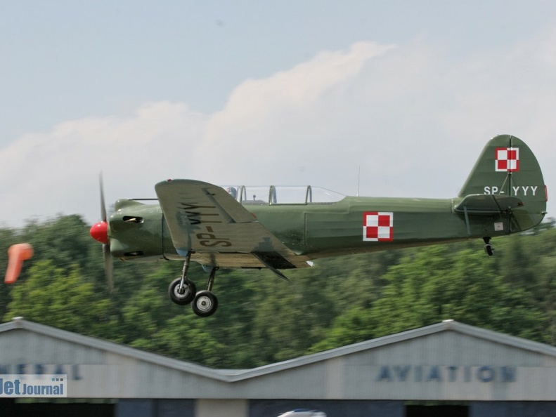 SP-YBD PZL TS-8 Bies ex SP-FFA cn 1E10-09 Pic4