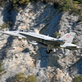 J-5010 F-18C Take off Meiringen Schweizer Luftwaffe