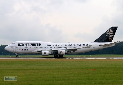 TF-AAK, Boeing 747-400, Ed Force One