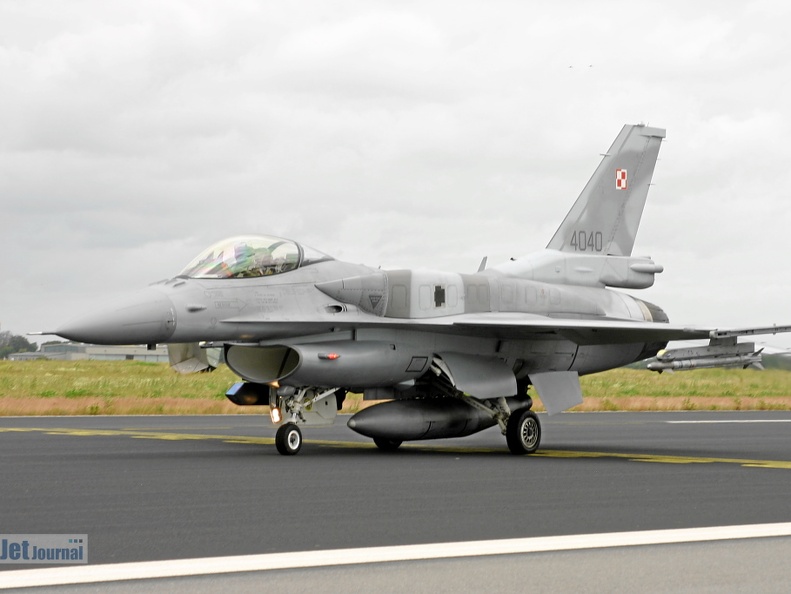 4040, F-16CJ, Polish Air Force (3274 visite) 4040, F-16CJ, Polish Air Force