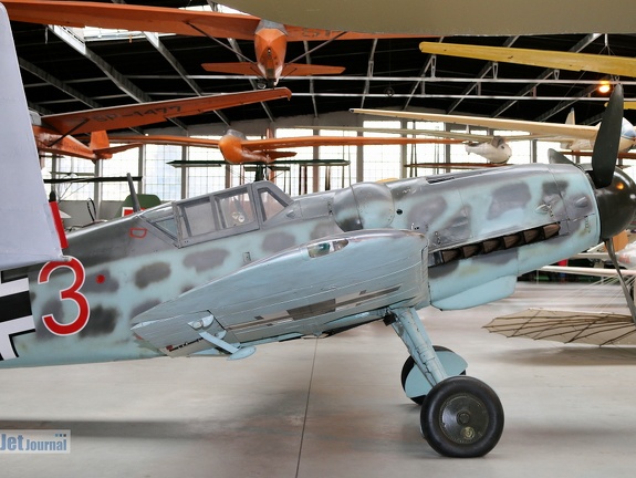 3 rot, Messerschmitt Bf-109 G-6 (2843 odwiedzin) Polish Aviation Museum Krakow 3 rot, Messerschmitt Bf-109 G-6