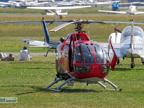 D-HSDM Bo105CB The Flying Bulls Pic4 (3022 visingar) D-HSDM Bo105CB The Flying Bulls Pic4