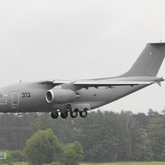 313, UR-EXP, An-178 (3809 Besuche) Landeanflug im Dauerregen 313, UR-EXP, An-178