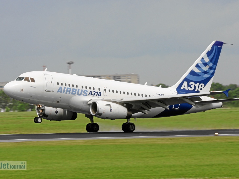 F-WWIA, Airbus A318 (2977 visites) F-WWIA, Airbus A318