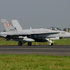 J-5004, F/A-18C, Schweizer Luftwaffe