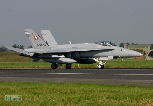 J-5004, F/A-18C, Schweizer Luftwaffe