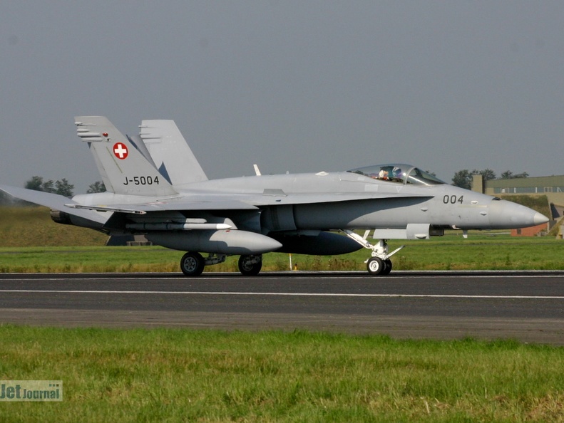 J-5004, F/A-18C, Schweizer Luftwaffe