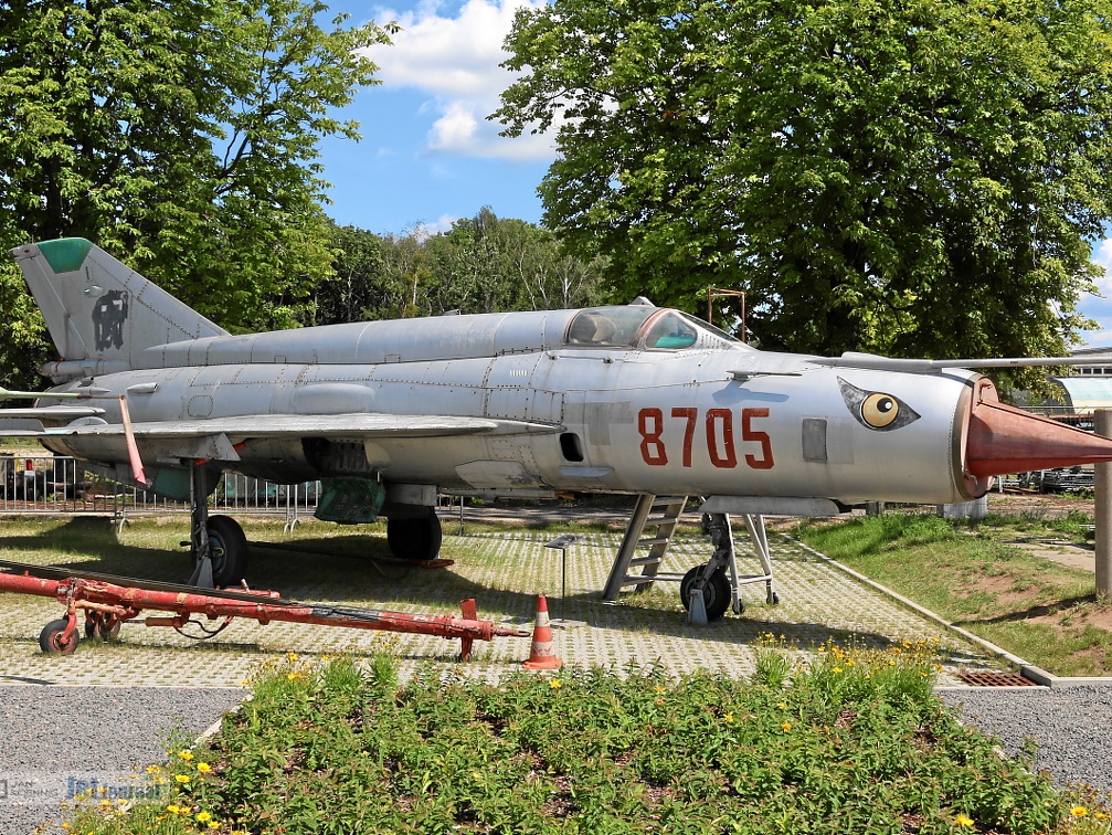 8705 ex. Polish Air Force, MiG-21bis