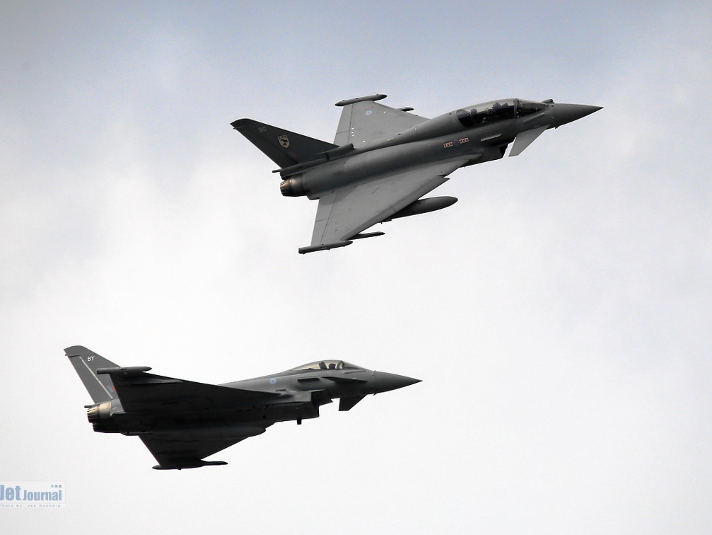 Eurofighter Typhoon, Royal Air Force (3570 Besuche) NATO Day 2016, Ostrava Eurofighter Typhoon, Royal Air Force