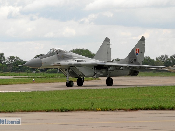 3911 MiG-29 1SLK Slovak AF Pic2 (2617 Besuche) 3911 MiG-29 1SLK Slovak AF Pic2