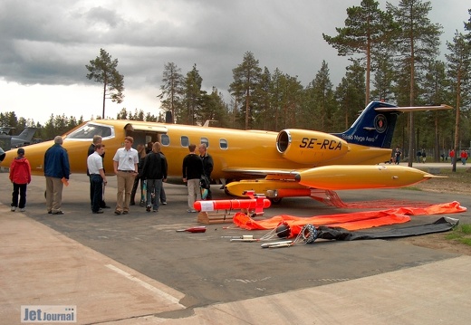 SE-RCA Learjet 35A