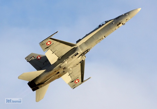 J-5007, F/A-18 Hornet, Swiss Air Force