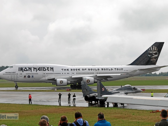 TF-AAK, Boeing 747-400, Ed Force One