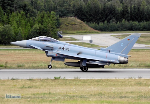 31+20, Eurofighter EF-2000 Typhoon, Deutsche Luftwaffe