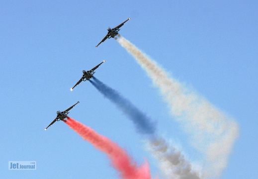 Su-25 in Formation