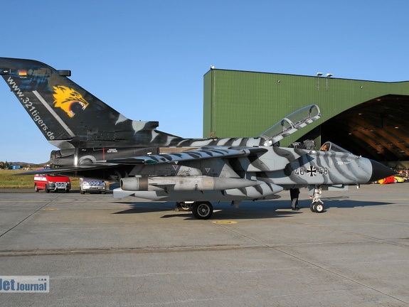 46+48 Tornado ECR JaboG32 Luftwaffe (10918 visitas) 46+48 Tornado ECR JaboG32 Luftwaffe