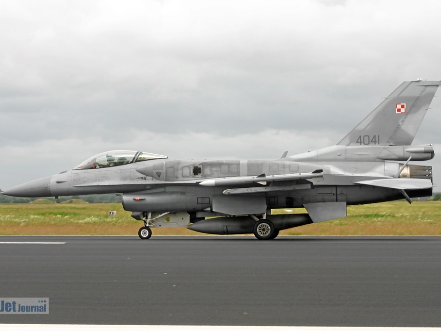 4041, F-16CJ, Polish Air Force (3375 visingar) 4041, F-16CJ, Polish Air Force