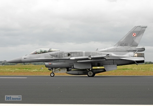 4041, F-16CJ, Polish Air Force