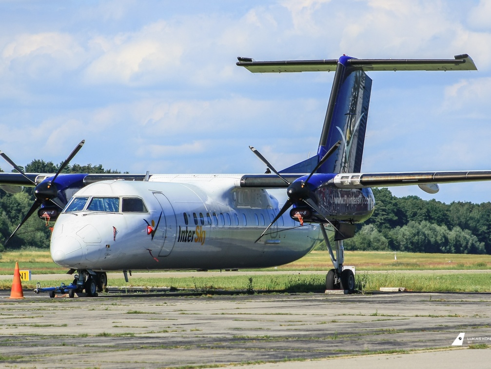 OE-LIA Intersky De Havilland Canada DHC-8-314Q Dash 8