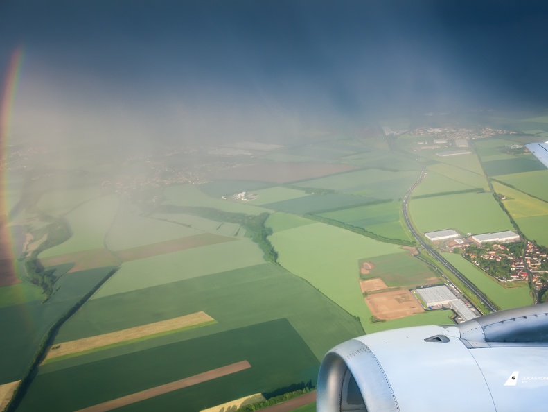 OK-PET Czech Airlines (CSA) Airbus A319-112 Inflight