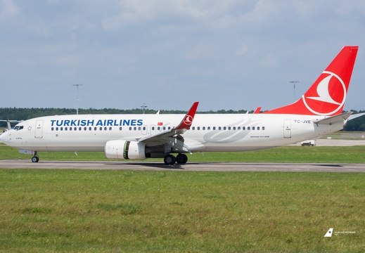 TC-JVE Turkish Airlines Boeing 737-8F2(WL) Hannover (EDDV/HAJ)