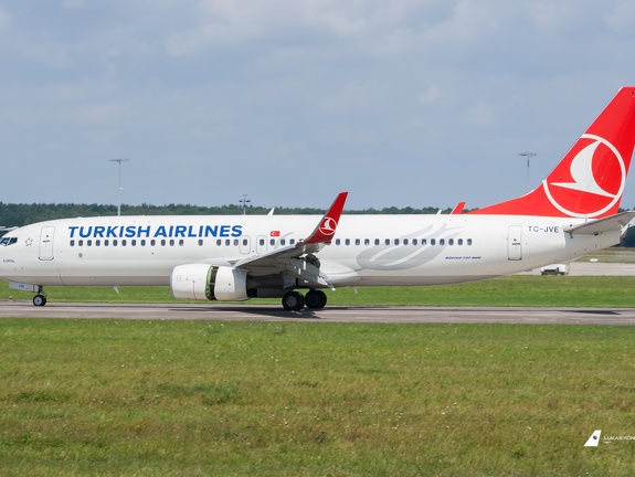 TC-JVE Turkish Airlines Boeing 737-8F2(WL) Hannover (EDDV/HAJ)